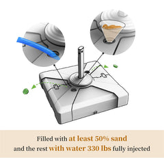ZYBASE-6 Umbrella Base
