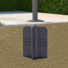 ZYBASE-7 Umbrella Base In Ground