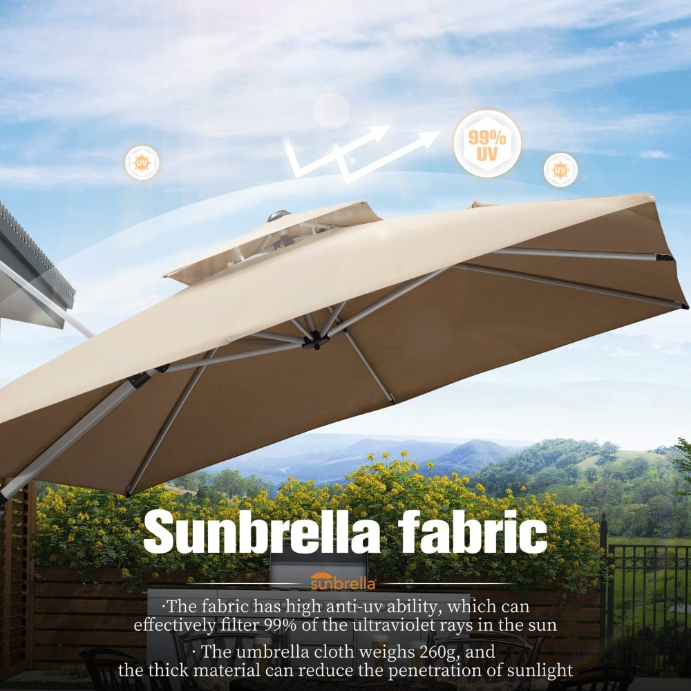 Sunbrella® Replacement Patio Umbrella Canopy Cover